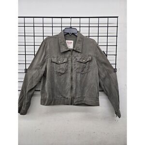 Mossimo Supply Co Women's‎ Olive Green Light Weight  Utility Jacket Size XL